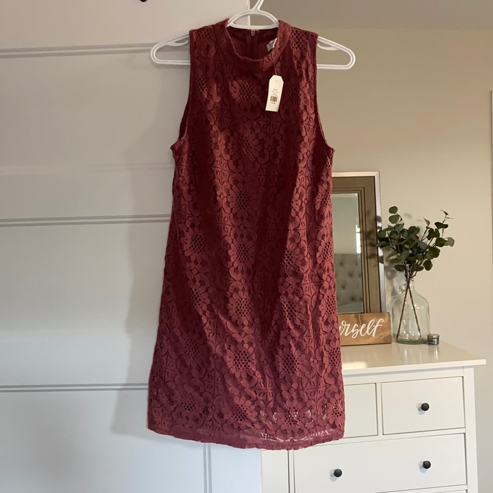 Wedding guest Lace Mini Dress